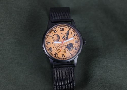 Watch space force quartz - watch,