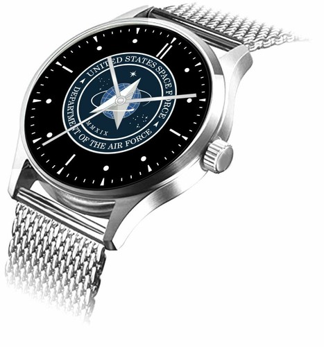Space force emblem watch - space,